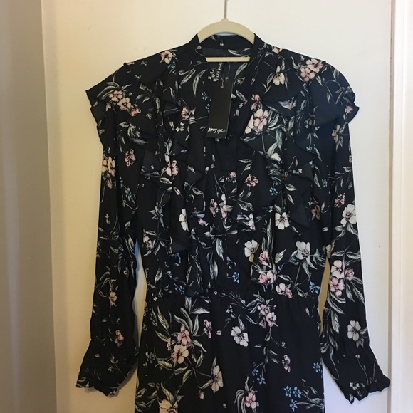 Nasty Gal Take It or Leaf It Midi Dress - Picture 4 of 7